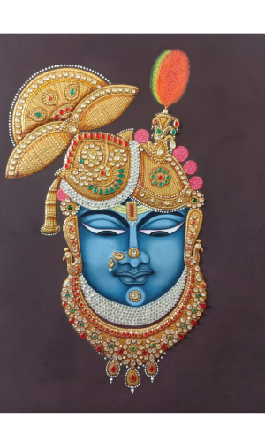 Shrinathji with Crown