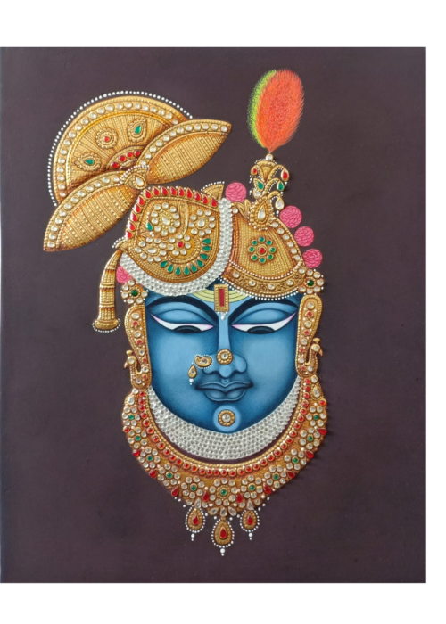 Shrinathji with Crown