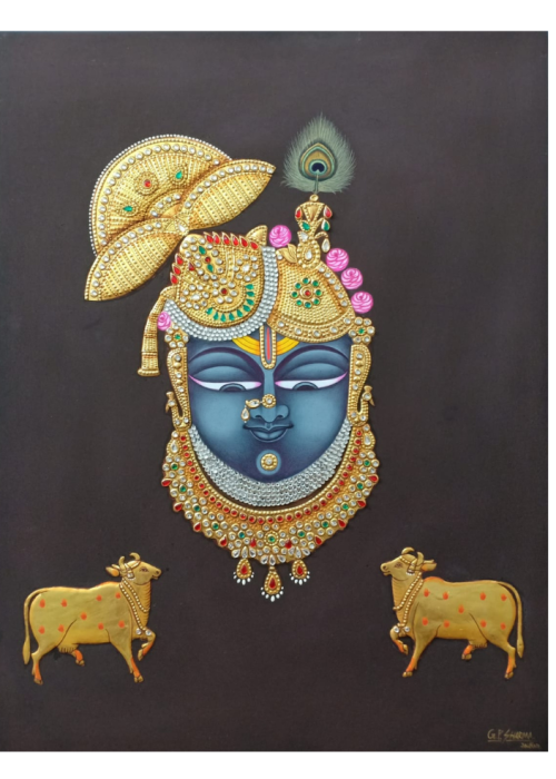 Shrinathji with Cows