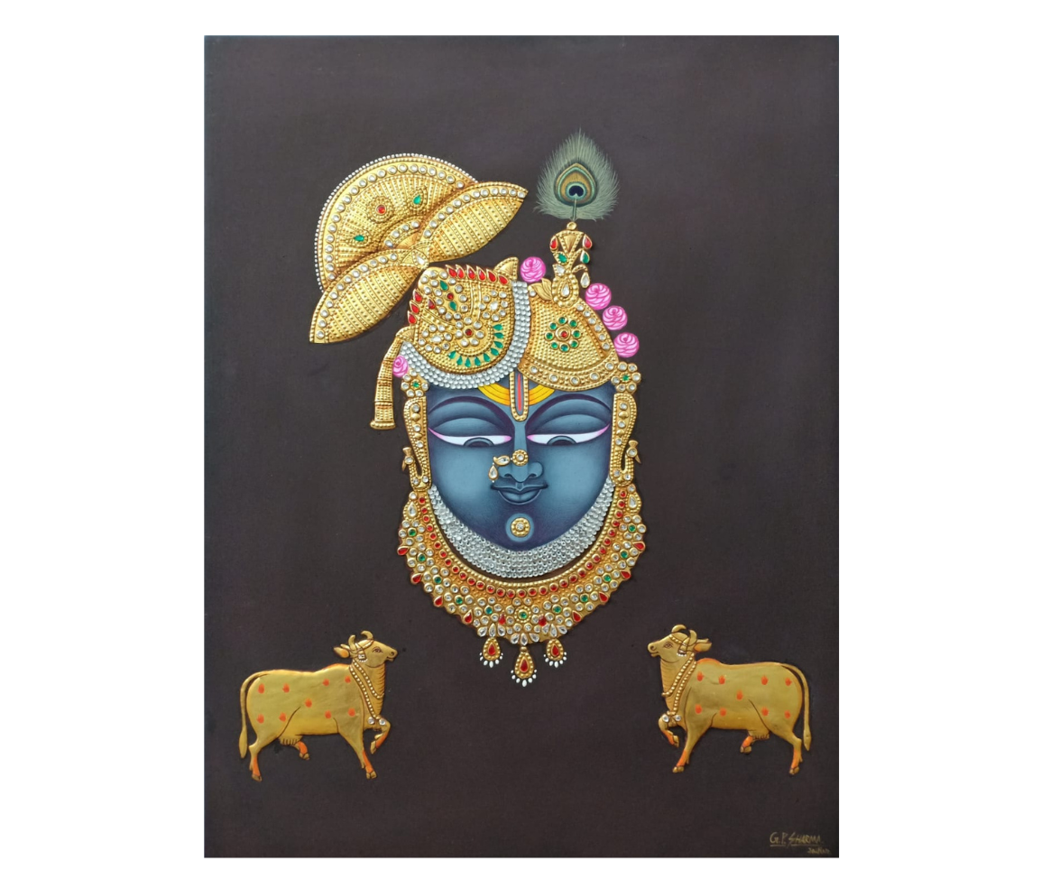 Shrinathji with Cows